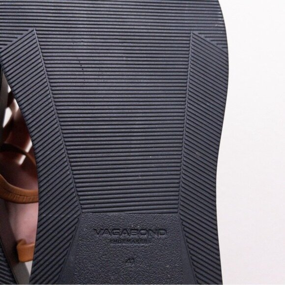 NWT Vagabond Courtney Strappy Leather Flatform Sandal 41 Cognac Platform 11 - Picture 12 of 13